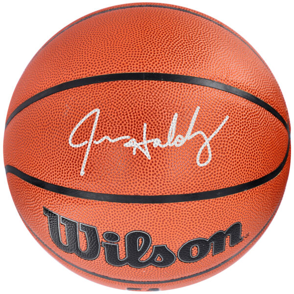 Jrue Holiday Boston Celtics Autographed 2024 NBA Finals Champions Wilson Authentic Series Indoor/Outdoor Basketball