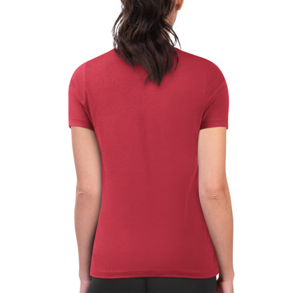 Women's G-III 4Her by Carl Banks Red Boston Red Sox Flowers Graphic Fitted T-Shirt - Image 5