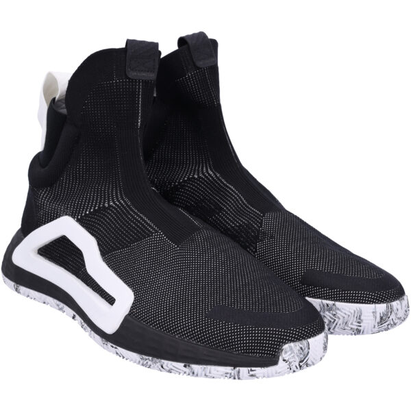 Kansas Jayhawks Team-Issued Black Next Level adidas Shoes from the Basketball Program - Size 16