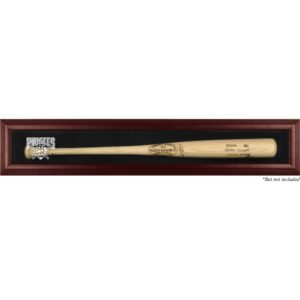 Pittsburgh Pirates Logo Mahogany Framed Single Bat Display Case