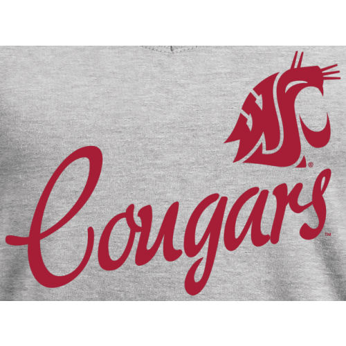 Women's Ash Washington State Cougars Dora T-Shirt - Image 5