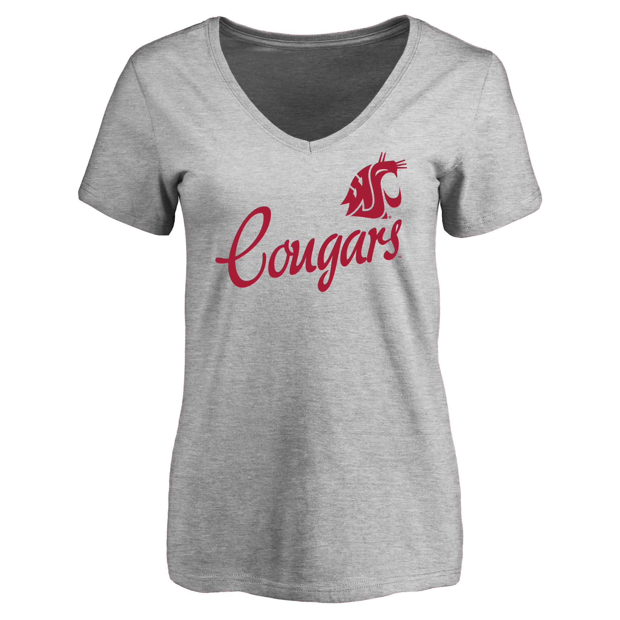 Women's Ash Washington State Cougars Dora T-Shirt