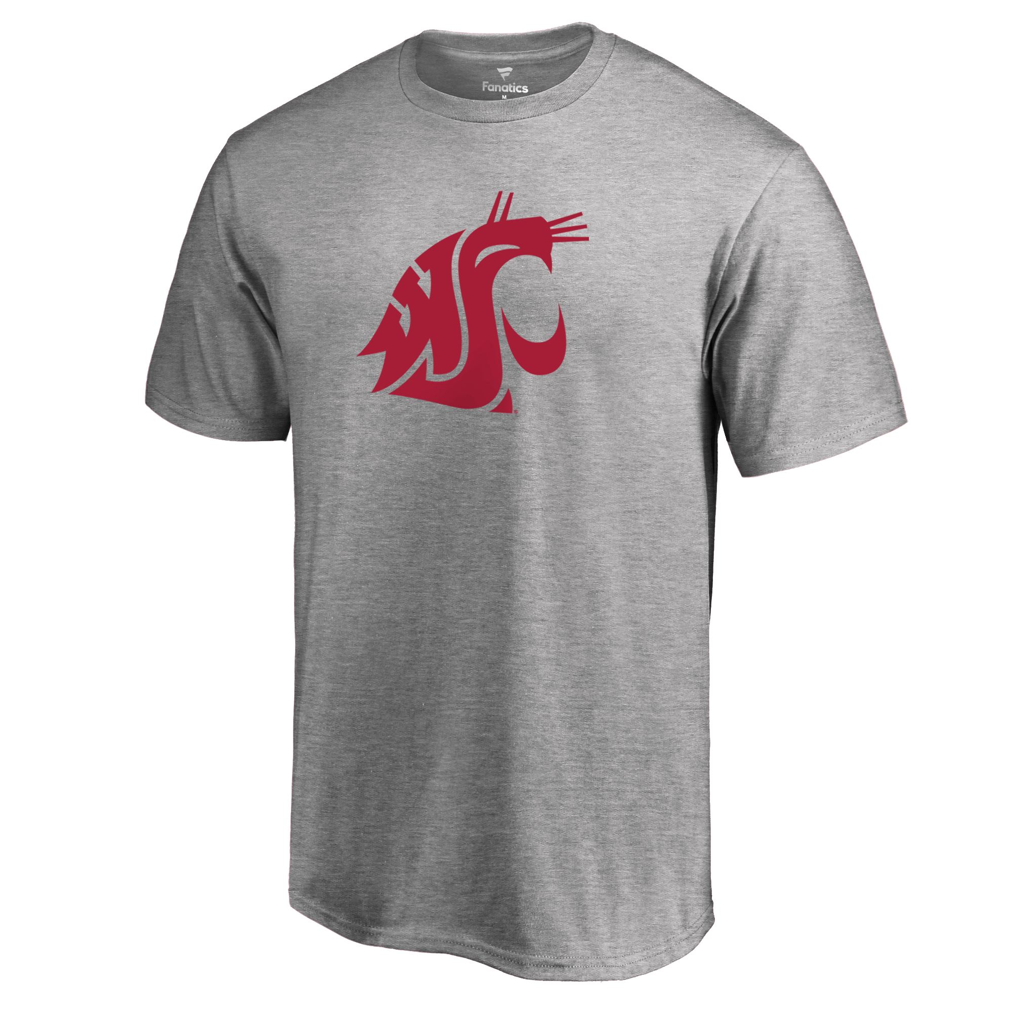Men's Ash Washington State Cougars Primary Team Logo T-Shirt - Image 6