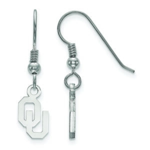 Women's Oklahoma Sooners Sterling Silver XS Dangle Earrings