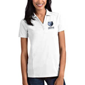 Women's Antigua White Memphis Grizzlies Tribute Polo