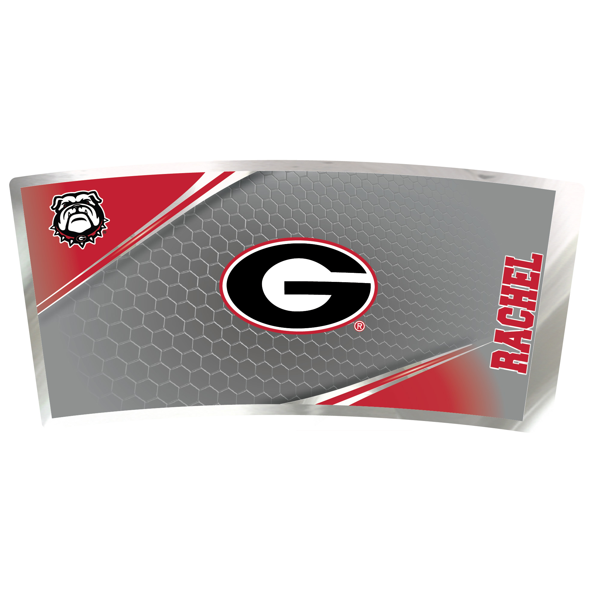 Georgia Bulldogs 24oz. Personalized Eagle Tumbler - Image 4