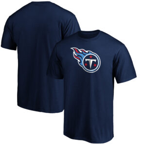 Men's Navy Tennessee Titans Team Primary Logo T-Shirt