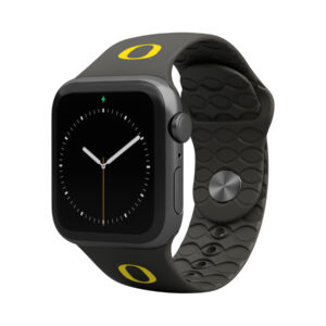Groove Life Black Oregon Ducks 42/44mm Apple Watch Band