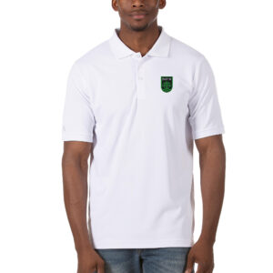 Men's Antigua White Austin FC Legacy Pique Polo