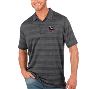 Men's Antigua Silver D.C. United Compass Polo