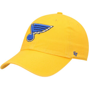 Men's '47 Gold St. Louis Blues Clean Up Adjustable Hat