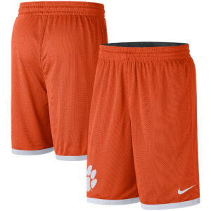 Men's Nike Orange/White Clemson Tigers Logo Performance Shorts