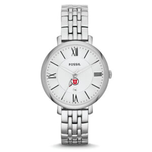 Women's Fossil Utah Utes Jacqueline Stainless Steel Watch
