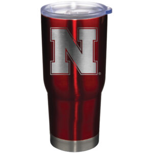 Nebraska Huskers 22oz. Stainless Steel Pro Tumbler