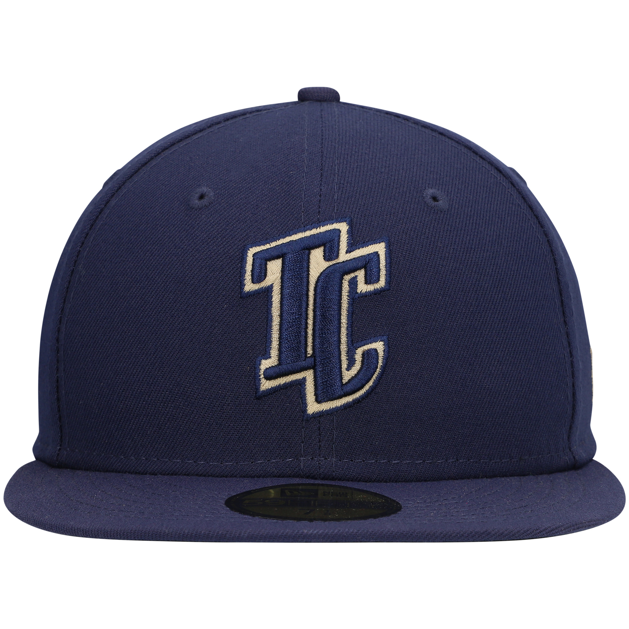Men's New Era Navy Tri-City Dust Devils Authentic Collection Team Home 59FIFTY Fitted Hat - Image 8