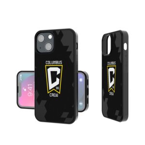 Columbus Crew iPhone Repeating Text Backdrop Bump Phone Case
