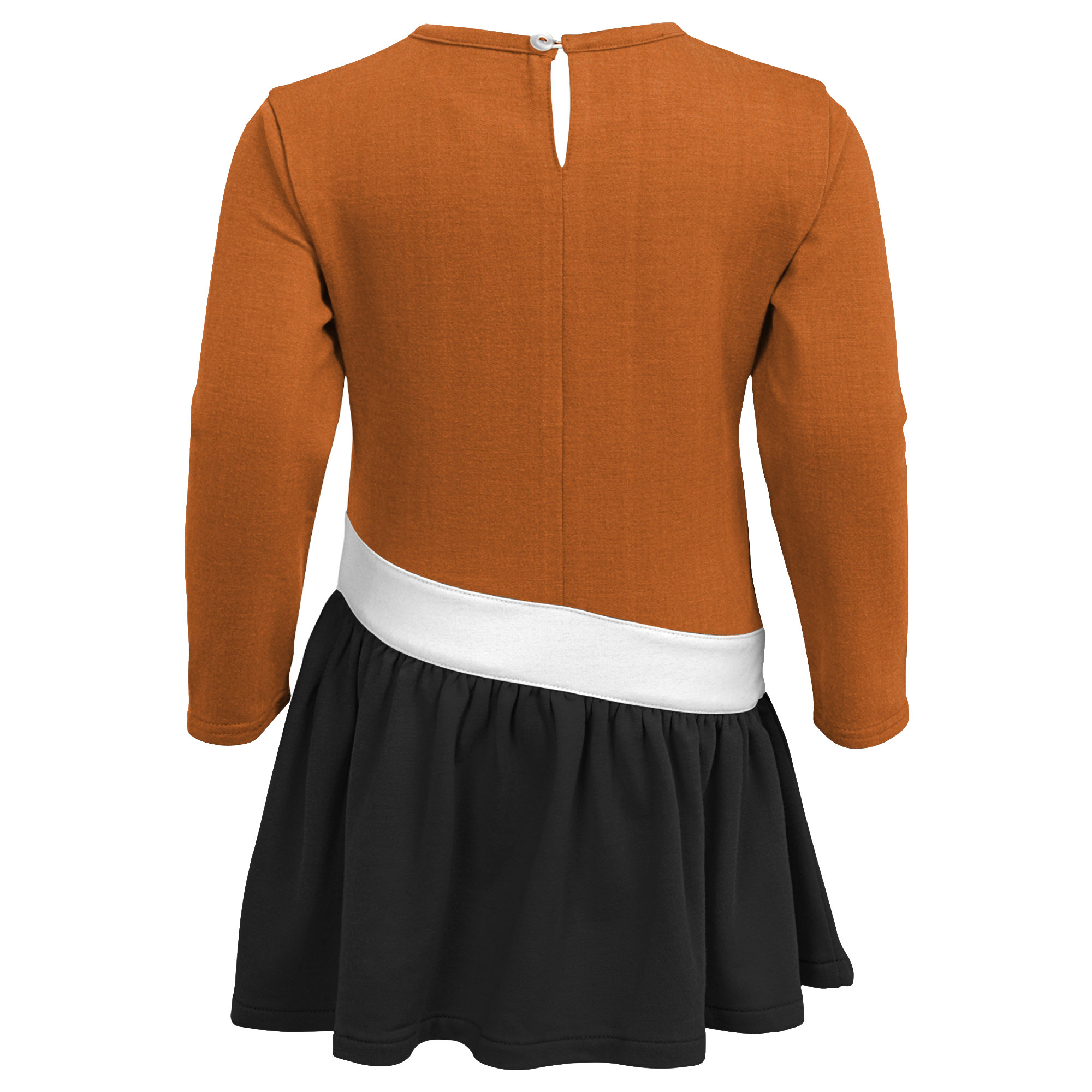 Girls Preschool Texas Orange Texas Longhorns Heart to Heart French Terry Dress - Image 10