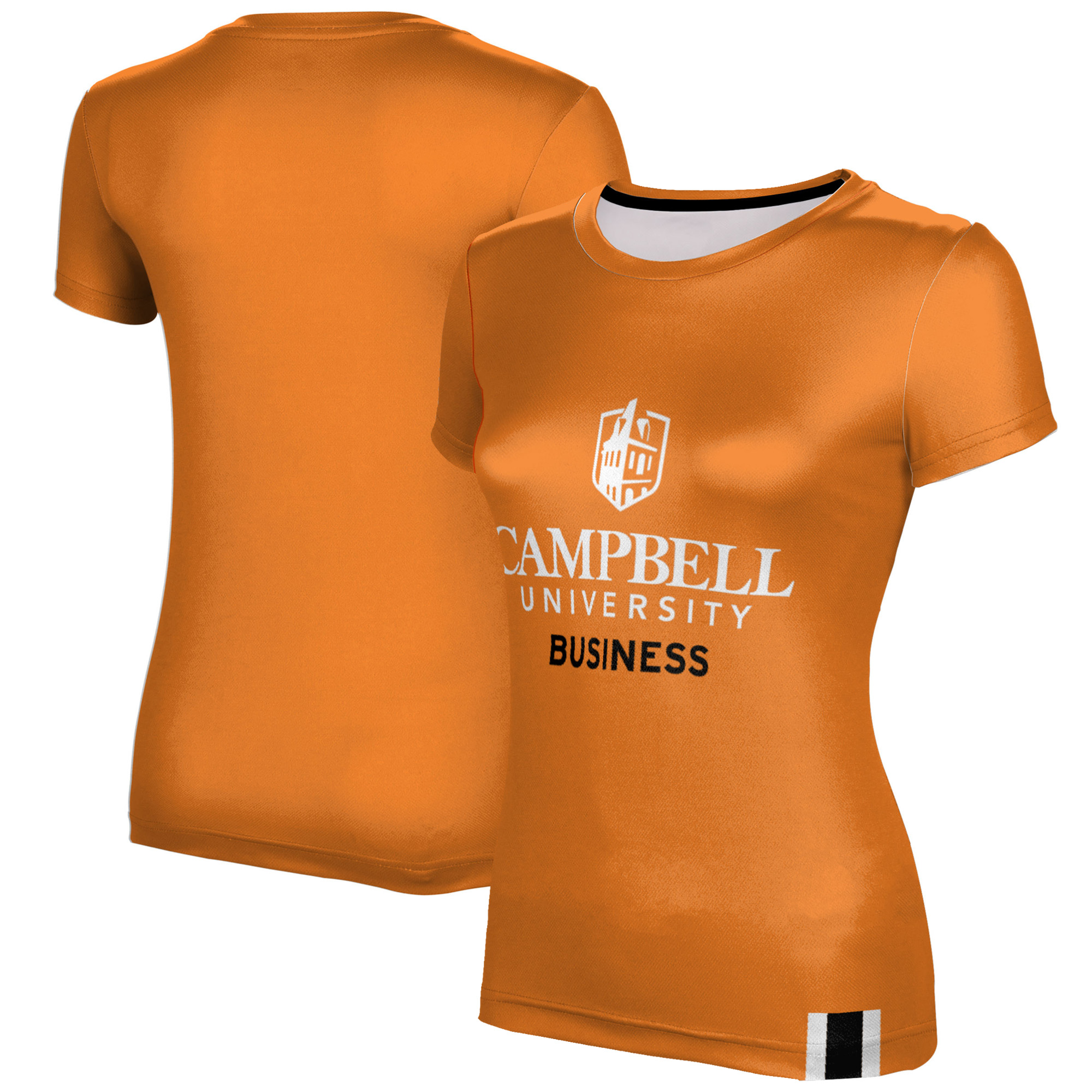 Women's Orange Campbell Fighting Camels Business T-Shirt
