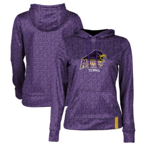 Women's Purple Montevallo Falcons Tennis Pullover Hoodie