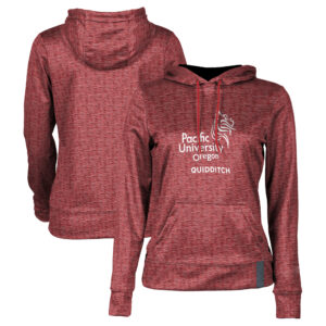 Women's Red Pacific Boxers Quidditch Pullover Hoodie