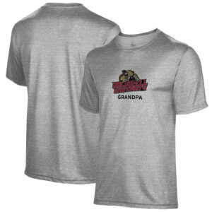 Men's Gray Caldwell Cougars Grandpa Name Drop T-Shirt