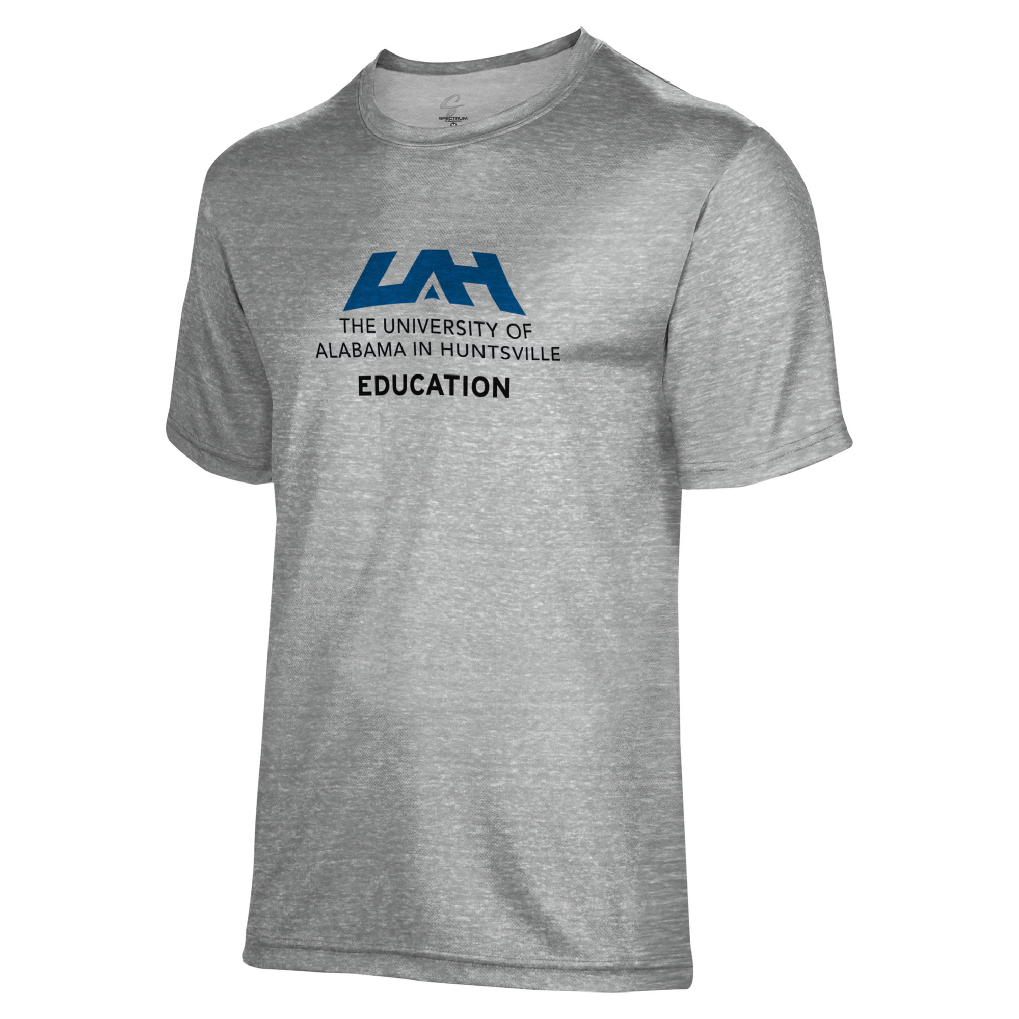 Men's Gray UAH Chargers Education Name Drop T-Shirt - Image 6