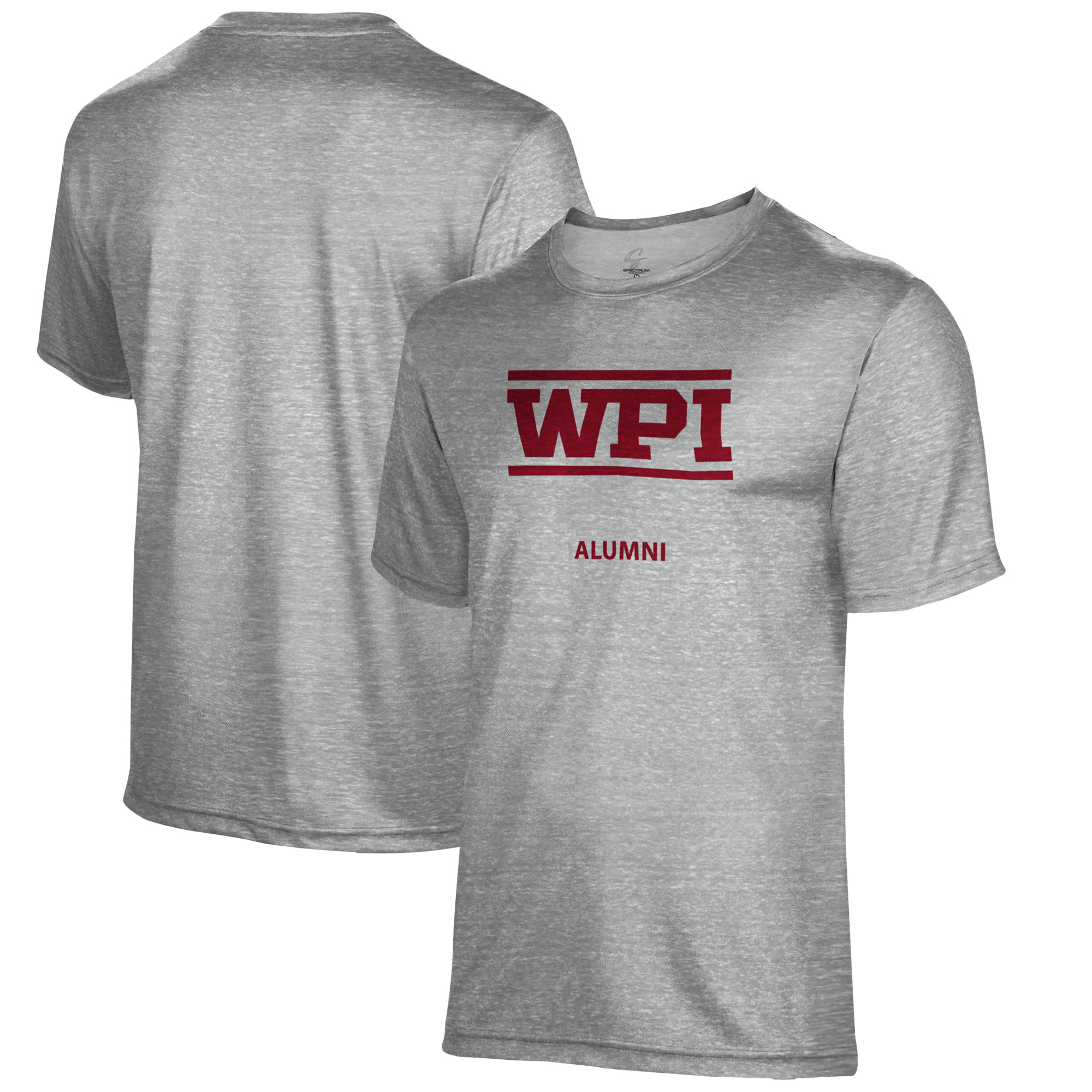Men's Gray Worcester Polytechnic Institute Engineers Alumni Name Drop T-Shirt - Image 5