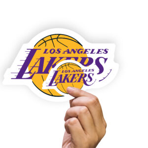 Fathead Los Angeles Lakers 5-Piece Mini Alumigraphic Outdoor Decal Set