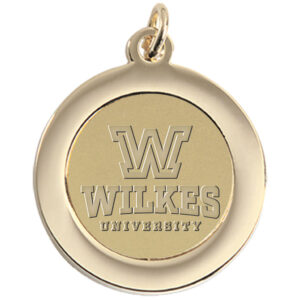 Gold Wilkes Colonels Team Pendant
