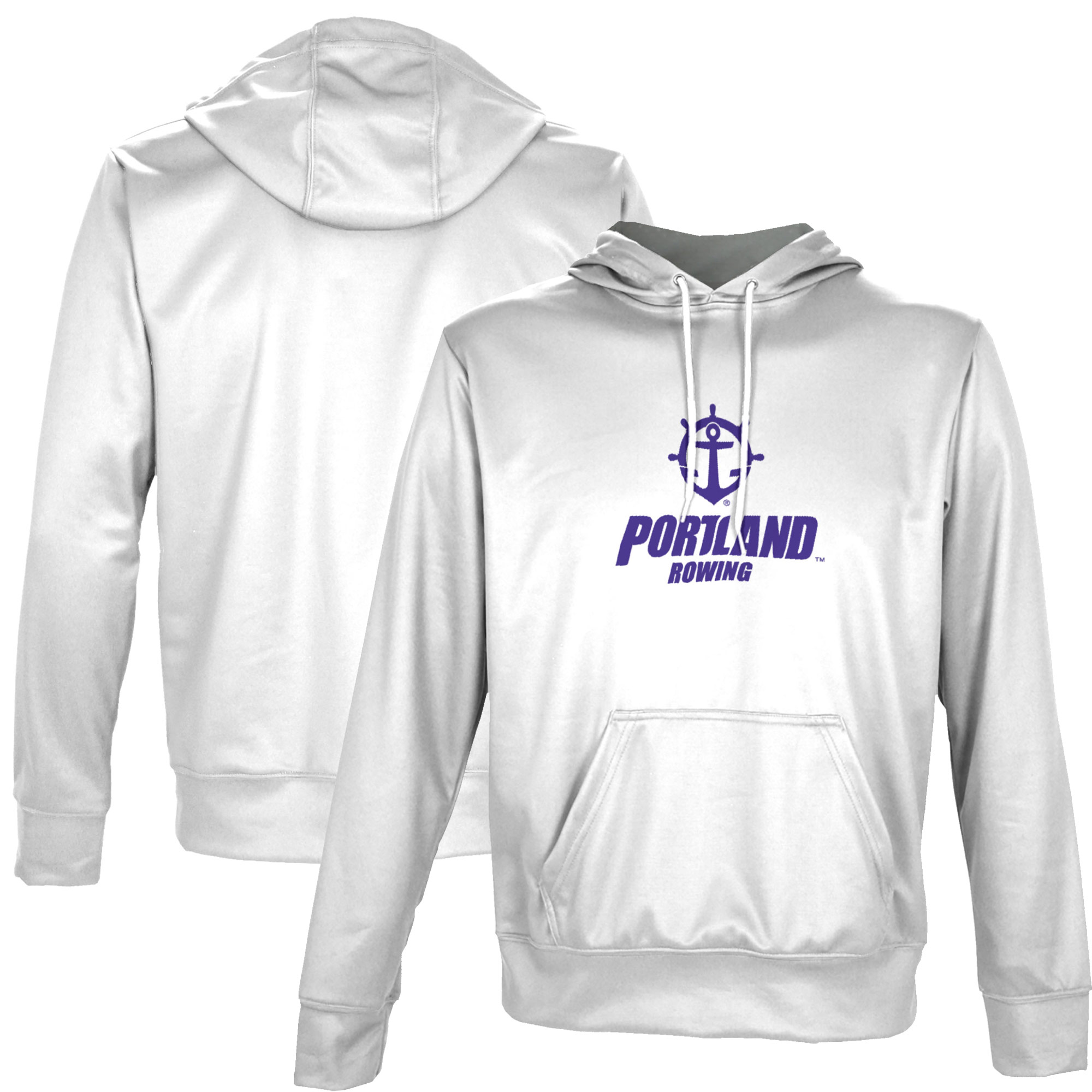 Youth ProSphere White Portland Pilots Rowing Pullover Hoodie