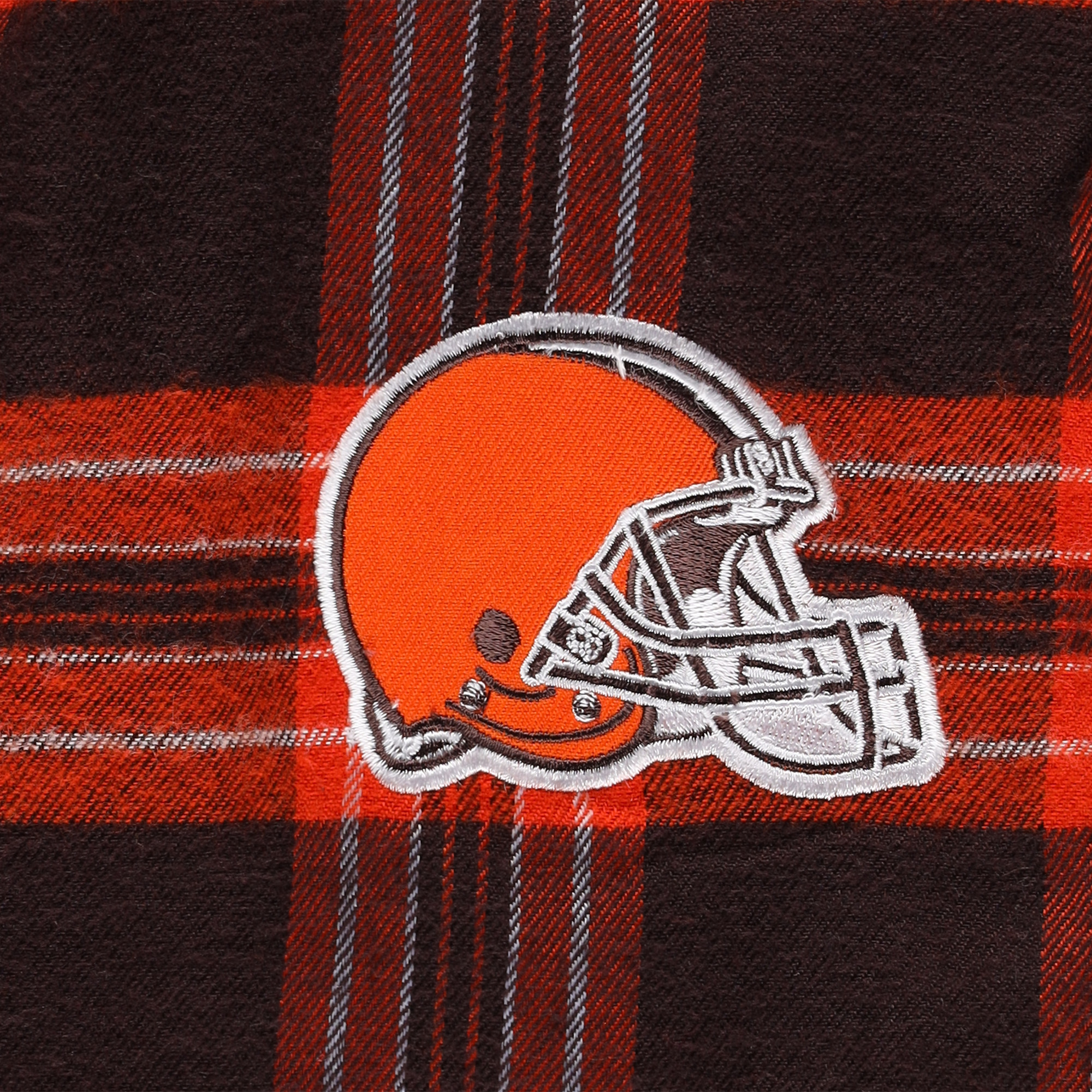 Women's Concepts Sport Brown/Orange Cleveland Browns Plus Size Badge T-Shirt & Pants Sleep Set - Image 8