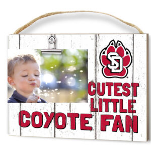 South Dakota Coyotes 8'' x 10'' Cutest Little Weathered Logo Clip Photo Frame