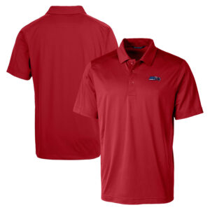 Men's Cutter & Buck Cardinal Seattle Seahawks Big & Tall Prospect Textured Stretch Polo