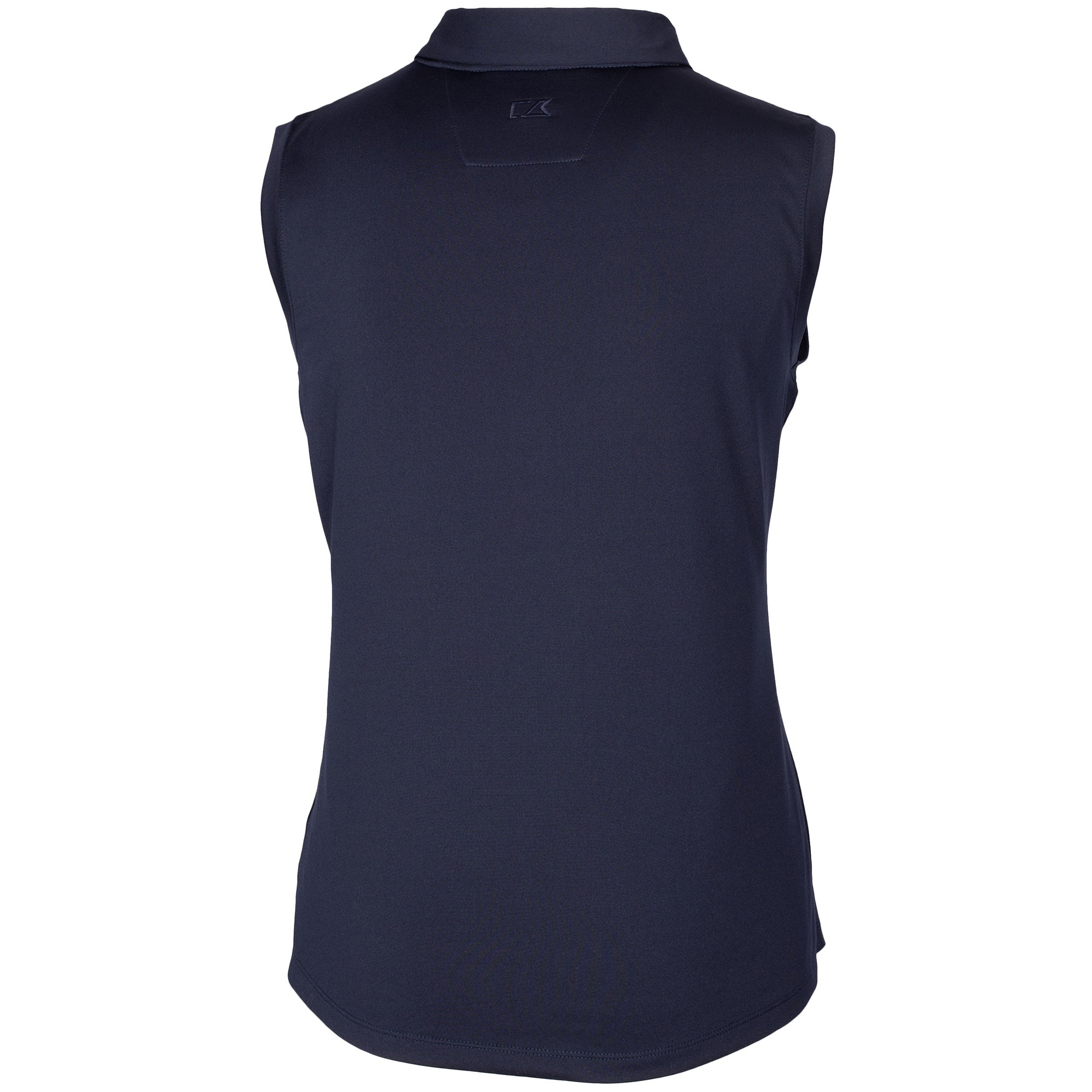 Women's Cutter & Buck Navy Tampa Bay Buccaneers Forge DryTec Stretch Sleeveless Polo - Image 4