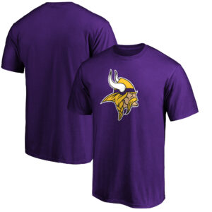 Men's Purple Minnesota Vikings Team Logo T-Shirt