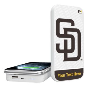 San Diego Padres 5000mAh Solid Design Wireless Magnetic Power Bank