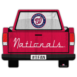 Washington Nationals 12'' x 12'' Truck Back Décor
