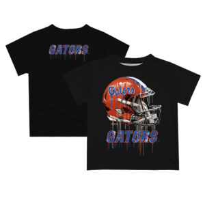 Infant Florida Gators Black Dripping Helmet T-Shirt