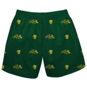 Toddler Green NDSU Bison Pull On Shorts