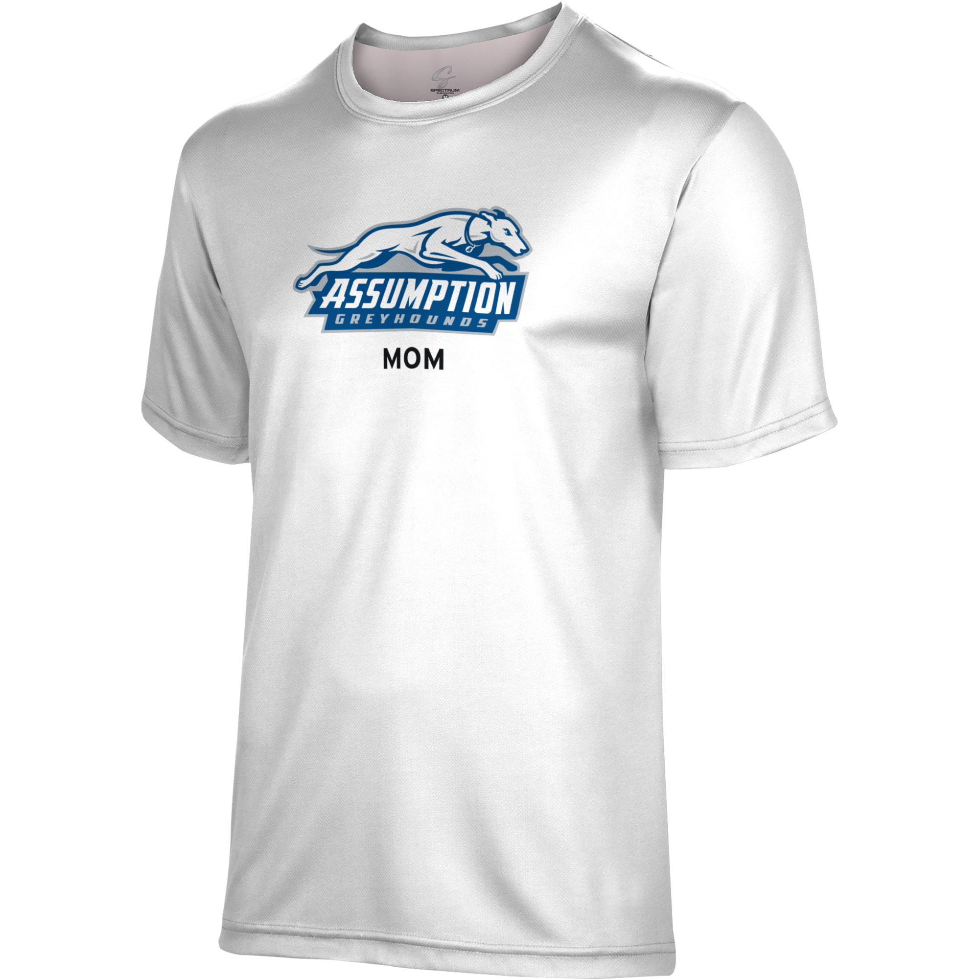 Men's ProSphere White Assumption Greyhounds Mom T-Shirt - Image 9