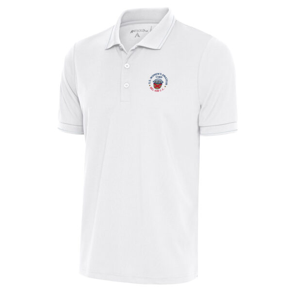 Men's 2023 U.S. Women's Amateur Antigua White Affluent Polo