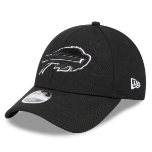 Youth New Era Black Buffalo Bills  Main B-Dub 9FORTY Adjustable Hat