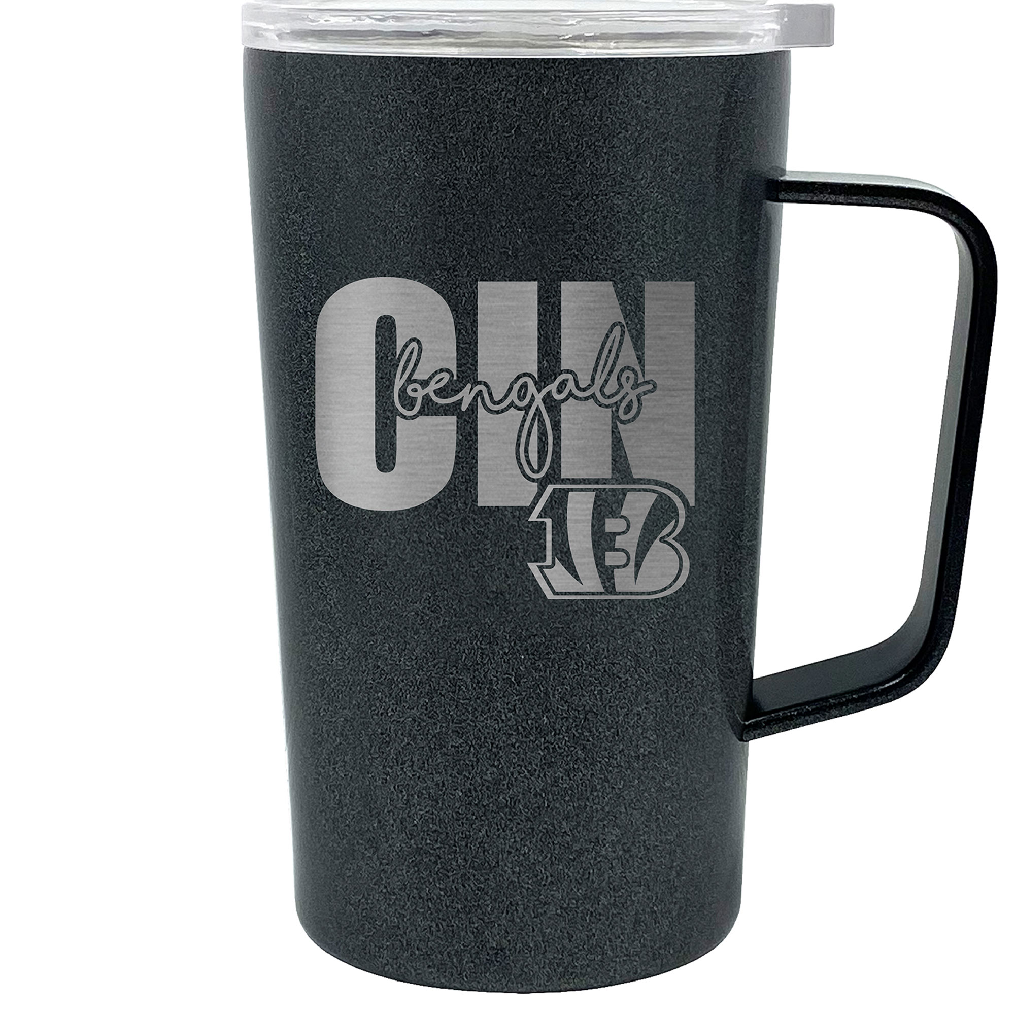 Cincinnati Bengals 18oz. Onyx Hustle Travel Mug