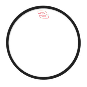 Austin Dillon 17.5" Modern Disc Framed Dry Erase Board