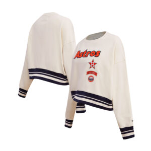 Women's G-III 4Her by Carl Banks  White Baltimore Orioles Team Fleece Pullover Hoodie