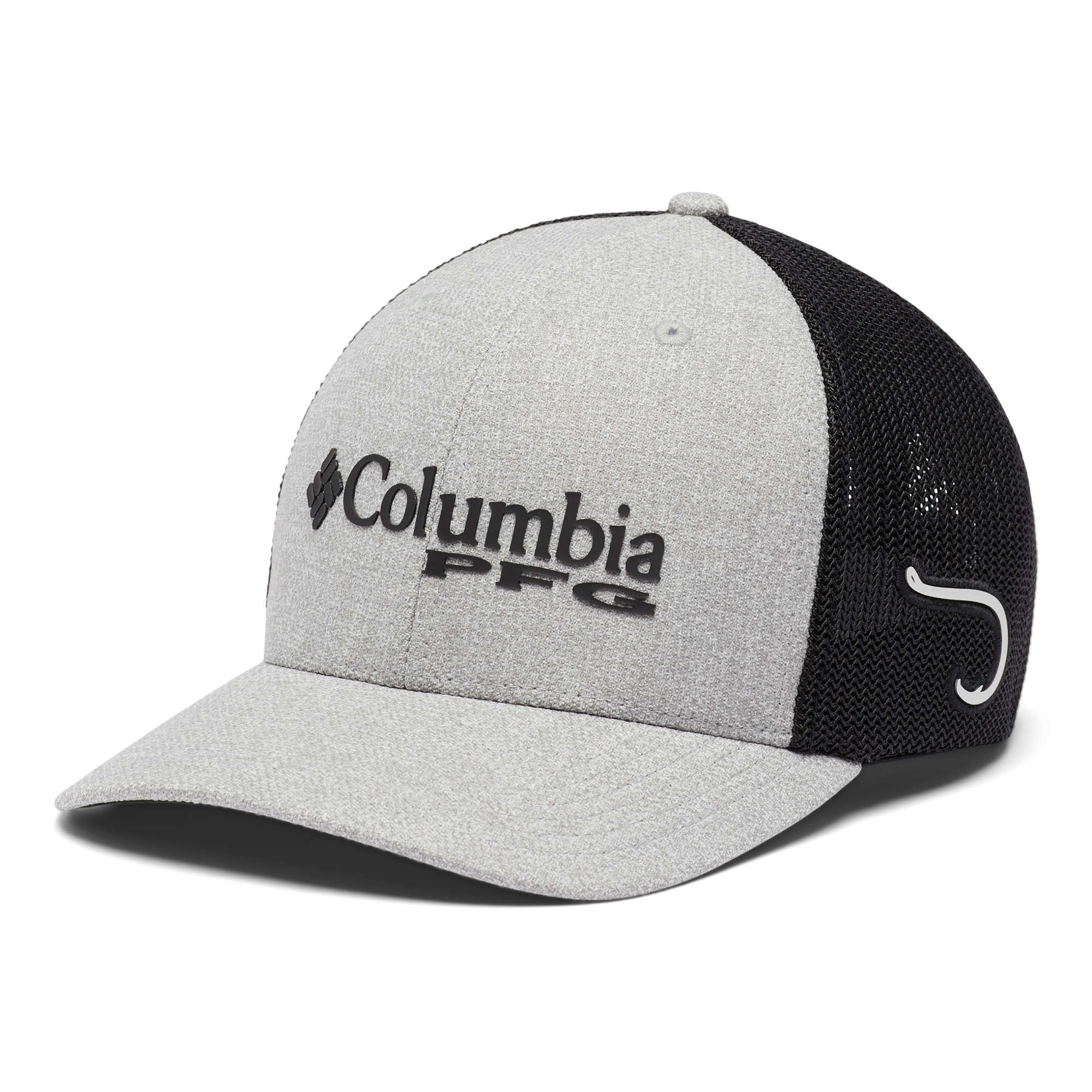 Men's Columbia Gray Fish Flex Hat