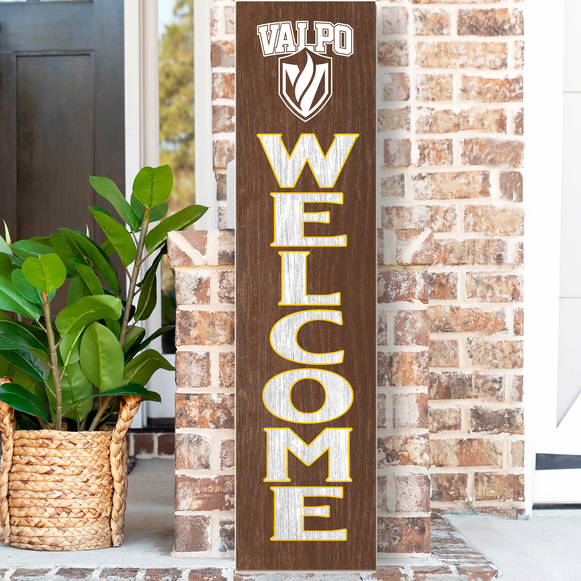 Valparaiso Beacons 12'' x 48'' Welcome Outdoor Leaner - Image 5