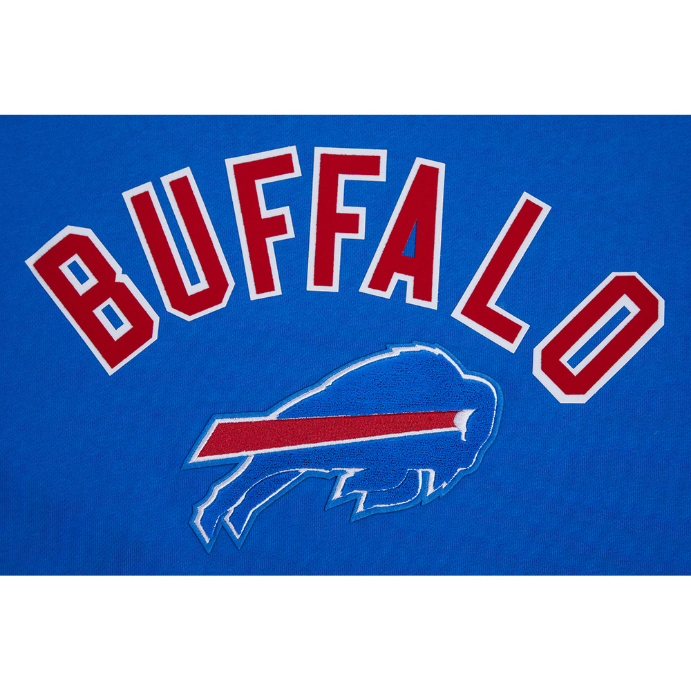 Men's Pro Standard Royal Buffalo Bills Classic Fleece Pullover Sweatshirt - Image 5