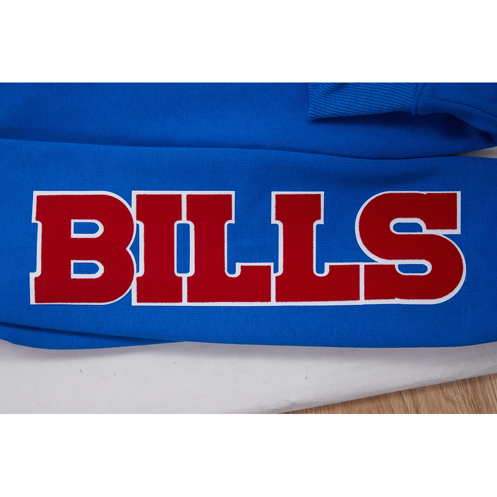 Men's Pro Standard Royal Buffalo Bills Classic Fleece Pullover Sweatshirt - Image 12