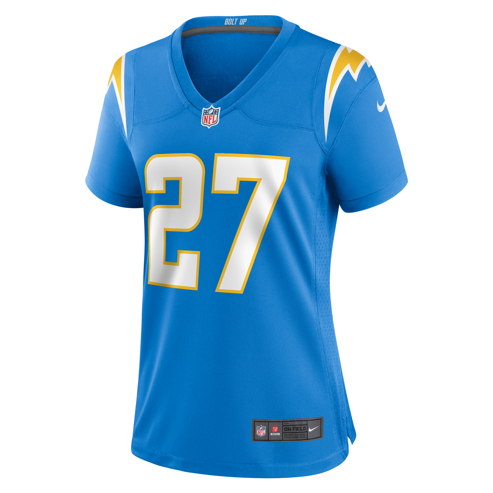 Women's Nike Essang Bassey Powder Blue Los Angeles Chargers Game Jersey - Image 12